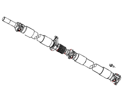 Mopar 52105634AD Rear Drive Shaft