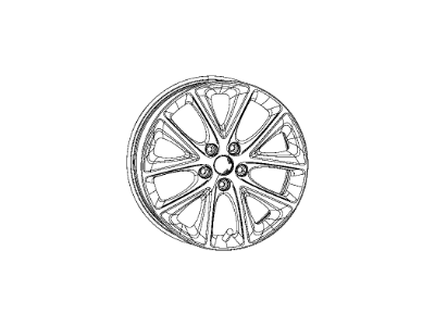 Dodge Durango Spare Wheel - 1XC17JXYAA