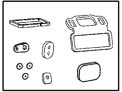 Mopar 5179481AA Seal Kit-A/C And Heater Unit