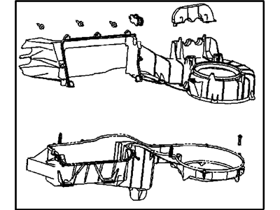 Mopar 5179474AA Housing-Blower Motor