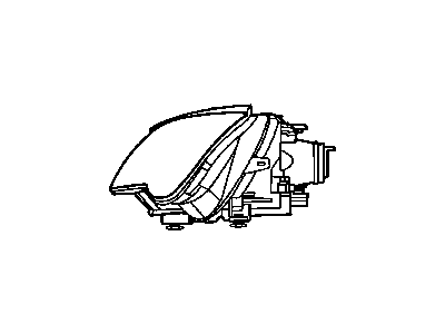 Mopar 5170836AA Headlamp