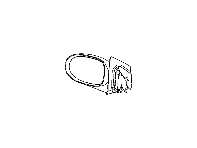 Dodge Caliber Car Mirror - 5115039AB