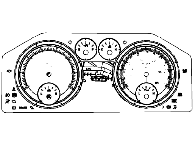 Ram 4500 Instrument Cluster - 68242857AB