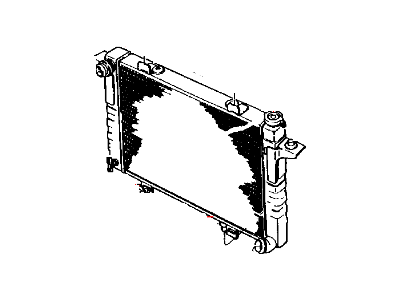 2001 Dodge Ram 3500 Radiator - 52030191AA