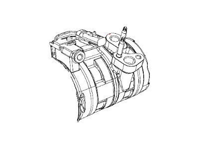 Jeep Wrangler A/C Compressor - 55111374AD