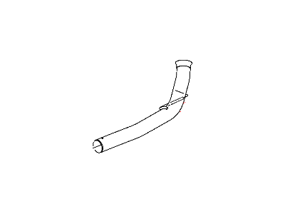 2007 Dodge Ram 3500 Exhaust Pipe - 52121600AB
