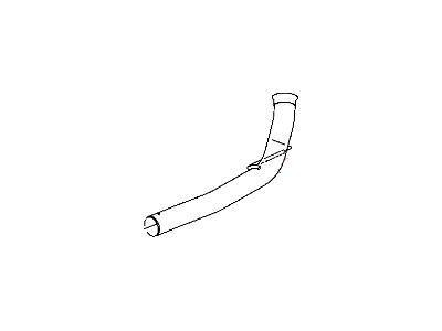 2007 Dodge Ram 2500 Exhaust Pipe - 52121600AB