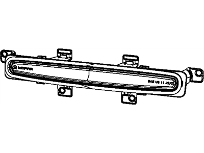 Mopar 5182516AD Lamp-Center High Mounted Stop