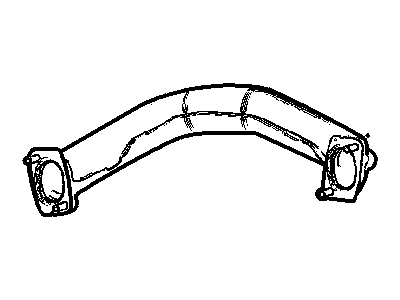 Mopar 4781042AB Exhaust Manifold Crossover