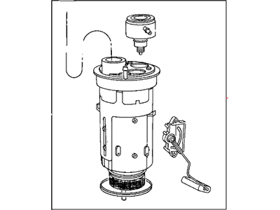 Mopar 52102862AB Fuel Pump Module/Level Unit