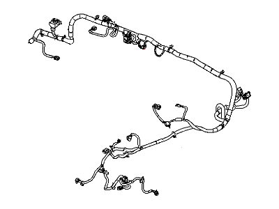 Mopar 56055310AB Wiring-HEADLAMP To Dash