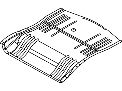 2007 Chrysler Pacifica Floor Pan - 5054386AA