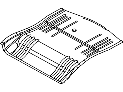 Mopar 5054388AA Pan-Rear Floor