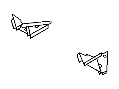 Mopar 5054644AD REINFMNT-Rear Rail To LIFTGATE SILL