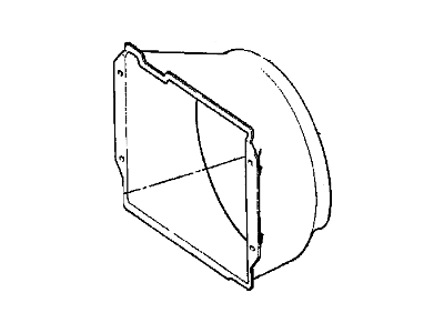 Mopar 52028128 SHROUD Fan