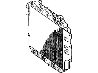 2002 Jeep Wrangler Radiator - 55037653AA