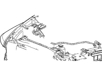 Mopar 56000977AA Battery Positive Wiring