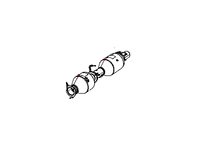 Mopar 52121425AC Catalytic Converter