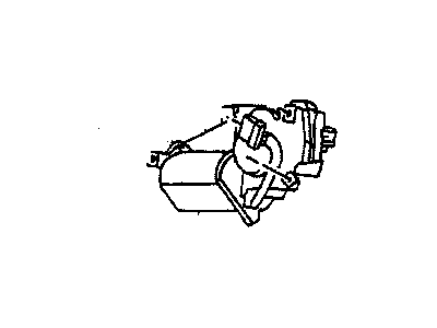 2003 Jeep Wrangler Wiper Motor - 55156278AA