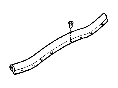 Mopar 55055842AA Seal-Hood