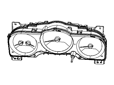 Dodge Nitro Instrument Cluster - 56044817AF