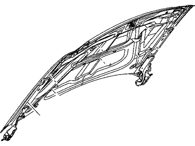 Mopar 55394496AD Hood Front Panel