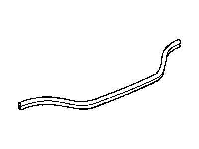 Mopar 55394851AA Weatherstrip-Hood