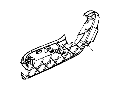 Mopar 1JB131S3AA Shield-Driver OUTBOARD