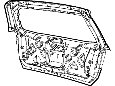 Mopar 1CZ91TZZAI LIFTGATE