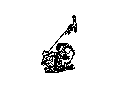 Mopar 68084367AD Latch-DECKLID