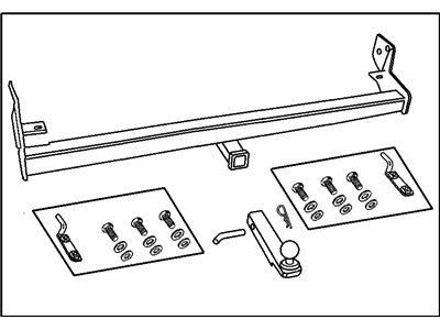 Mopar 82204119 Rec Kit-Trailer Tow