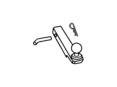 Mopar 4549284 Adapter-Ball Mount