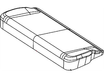 Mopar 5SU22LTUAA Cushion Cover And Pad