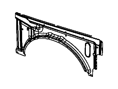 Mopar 55395894AC Panel-Quarter Inner