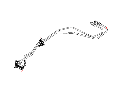 2011 Dodge Charger Brake Line - 68071578AA