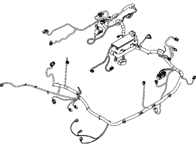 Mopar 68037143AA Wiring-HEADLAMP And Dash