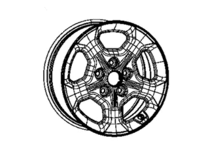 2021 Jeep Gladiator Spare Wheel - 4755528AA