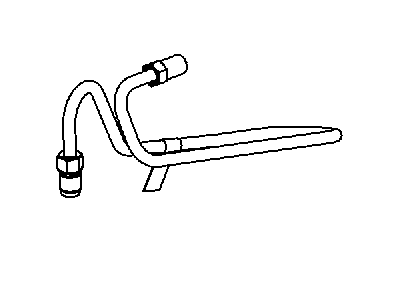 Mopar 52109846AD Tube Assembly-Master Cylinder To HCU