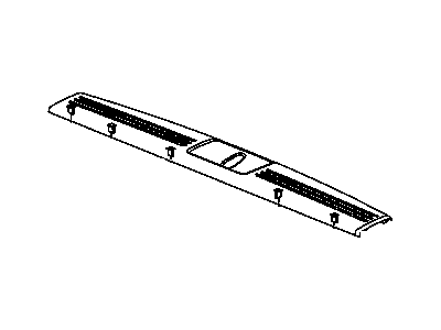 Mopar 5KG79XDVAA Panel-LIFTGATE SCUFF