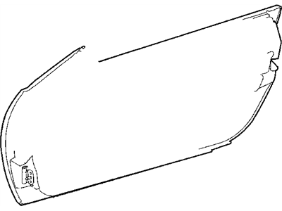 Mopar 5097503AA Seal-Door