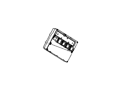 Mopar R6044515AE Powertrain Control Generic Module