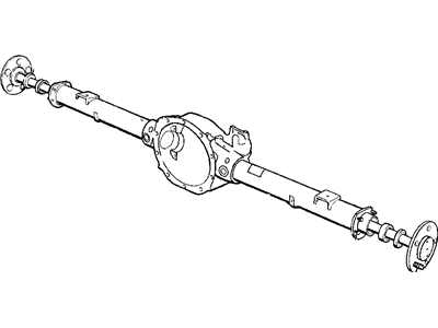 1996 Dodge Ram 3500 Axle Shaft - 52067614