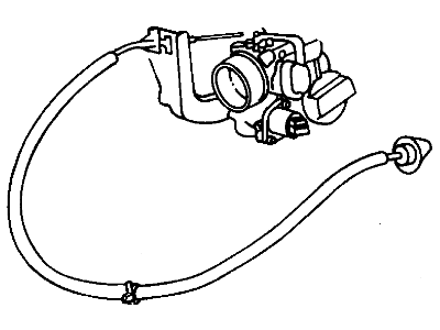 Mopar 4612273 Cable-Throttle Control