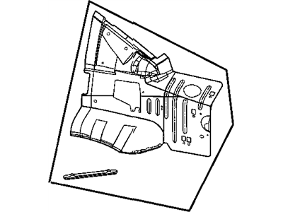 Mopar 4814842AF Panel-WHEELHOUSE