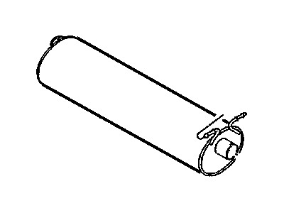 Mopar 52103430AD Exhaust Muffler