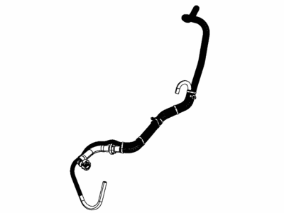 2012 Jeep Wrangler Brake Booster Vacuum Hose - 4581497AA