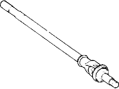 2003 Jeep Wrangler Axle Shaft - 4874302