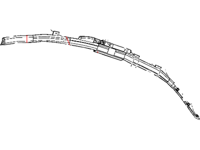 Mopar 5108050AC Side Curtain Air Bag