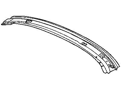 Mopar 5112800AE Header-Roof Rear