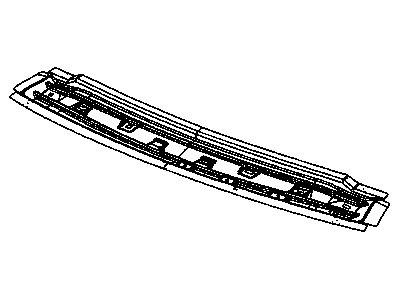 Mopar 68019564AB Header-Roof Front